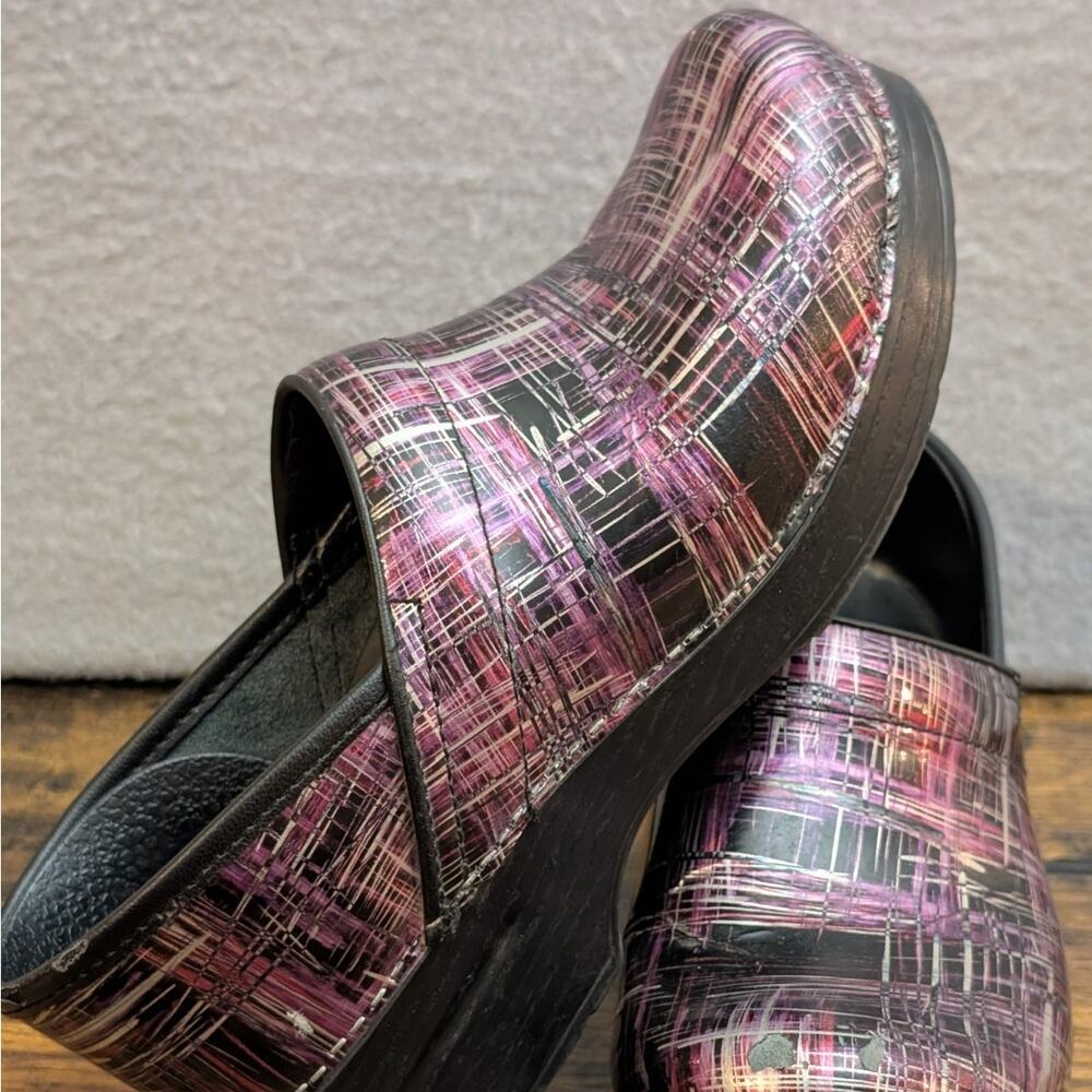 Dansko Clogs Purple 38 EUR 7.5-8.0 US Comfortable Professional Shoes